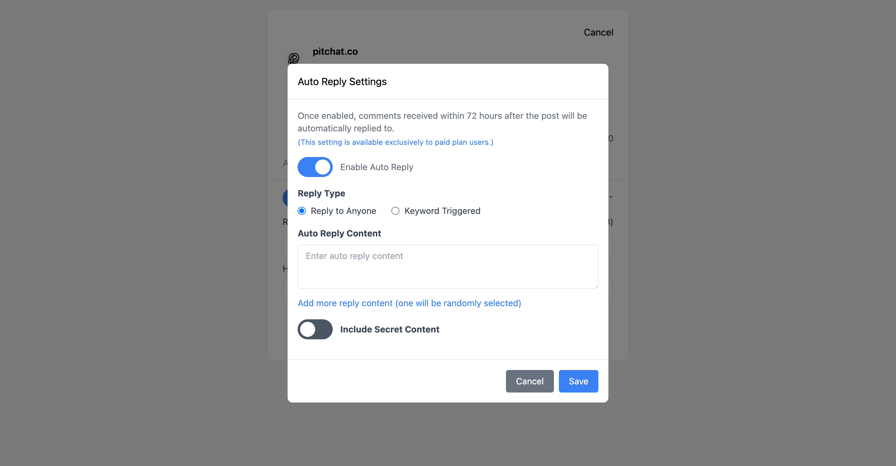 Threads（脆）關鍵字回覆設定