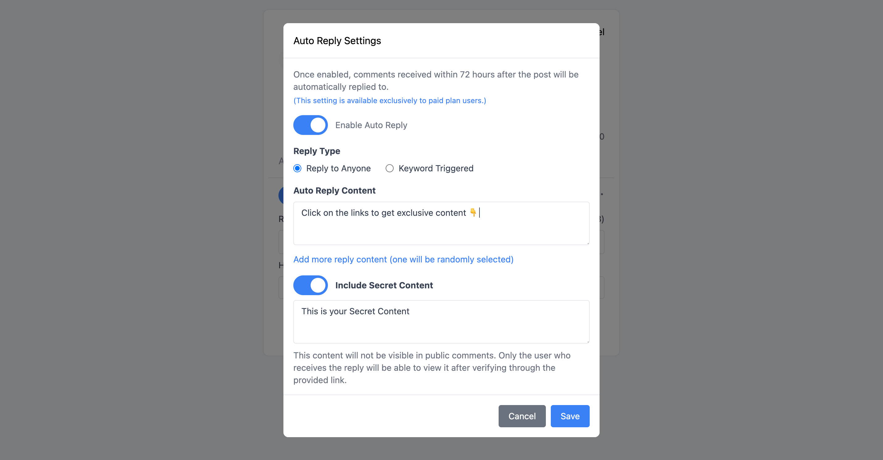 Threads（脆）秘密內容功能